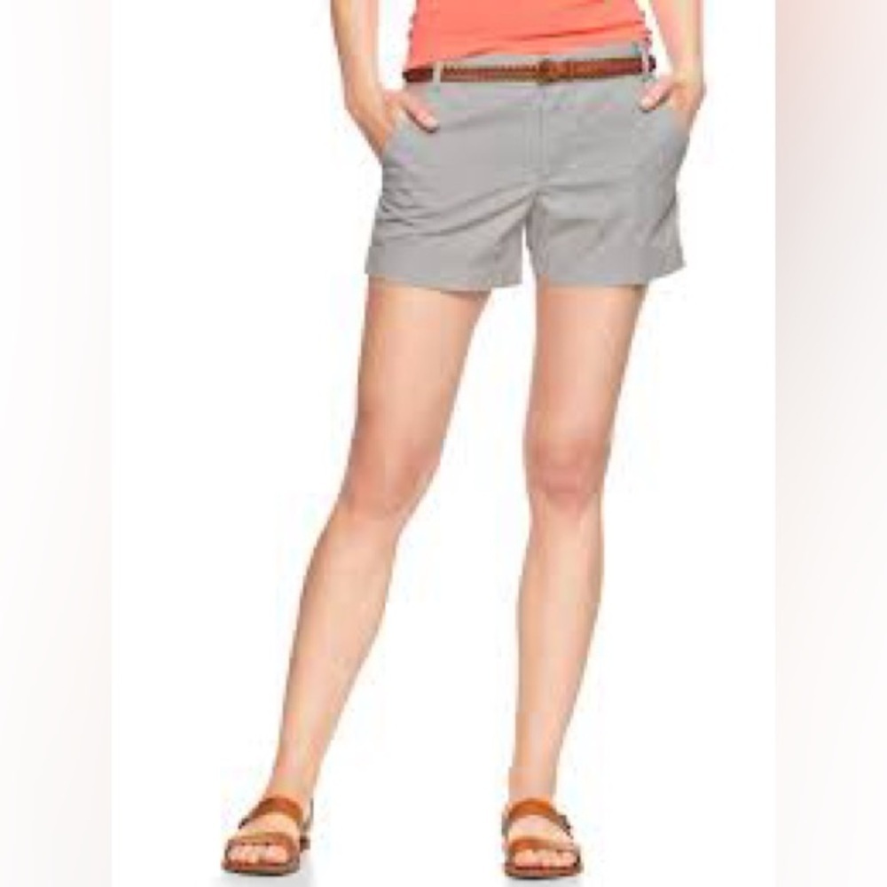 GAP Sunkissed Khaki by Gap Shorts Antique Pewter Short Shorts Size 0